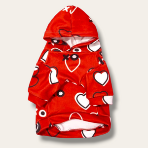 Hoodie red heart